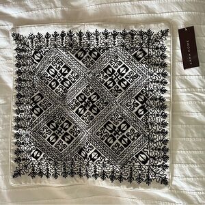 Zara Home cotton Embroidered Cushion Cover